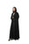 Hanayen Special Black Design Abaya