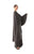 Hanayen Trendy Double layered wide sleeve Abaya with hot fix stone highlights